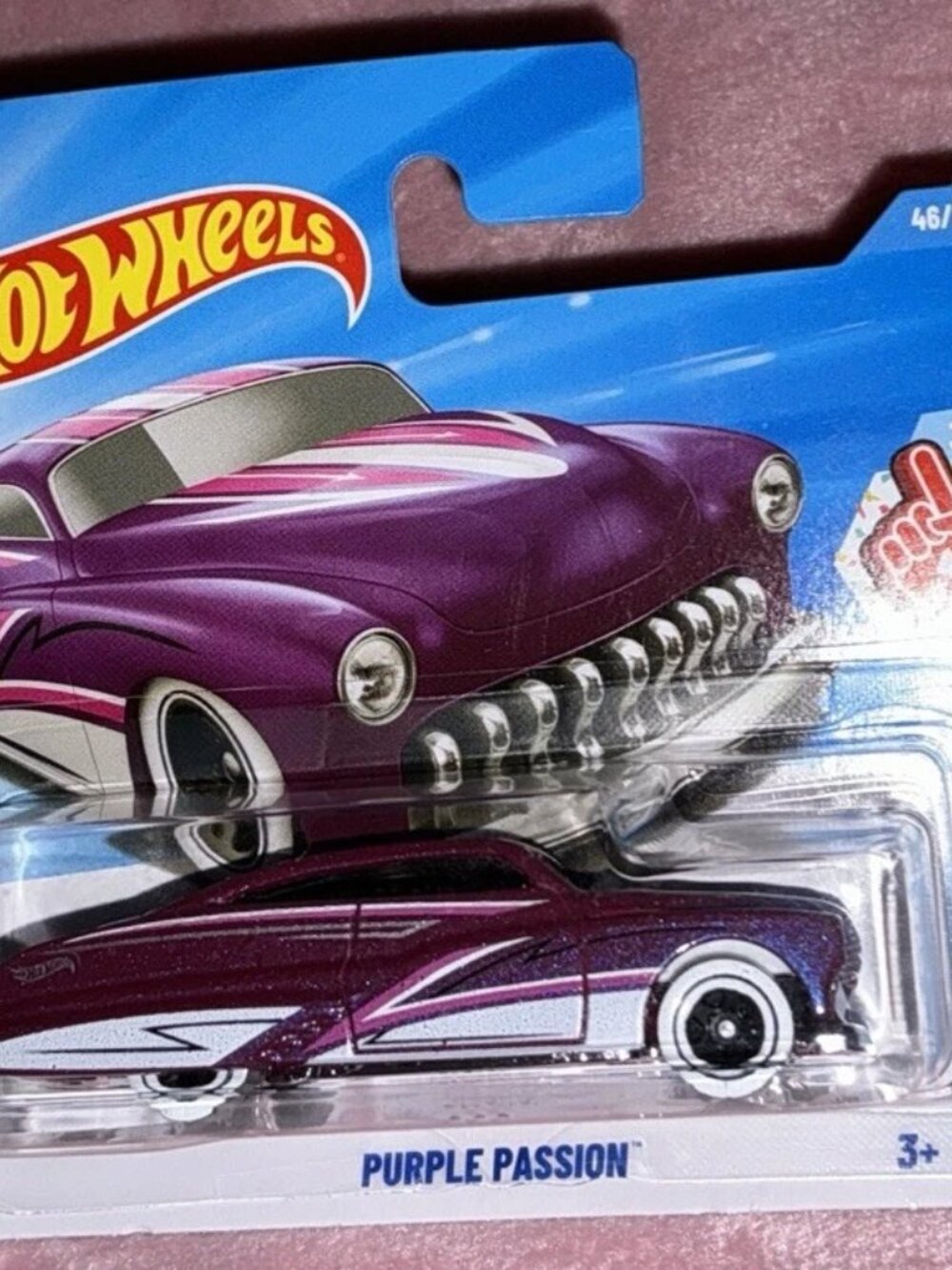 2026 Hot Wheels 46 HW Fan Driven Purple Passion New Color Short Card NIB